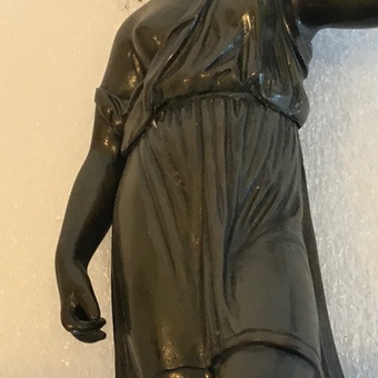 Antique Bronze neoclassical figures