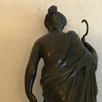 Antique Bronze neoclassical figures