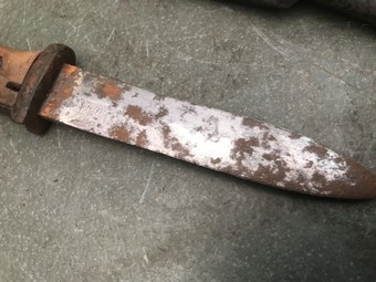 Antique Rarest 2ww German Bayonet/fighting knife