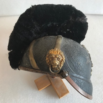 Antique Mid 19th century German military helmet