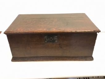 Bible box 18th century Oak