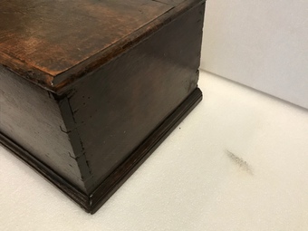 Antique Bible box 18th century Oak