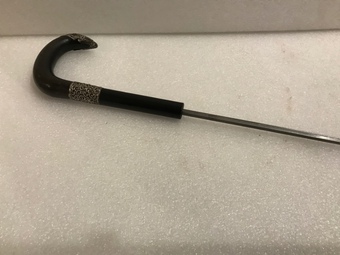 Antique Superior Gentleman’s walking stick sword stick 