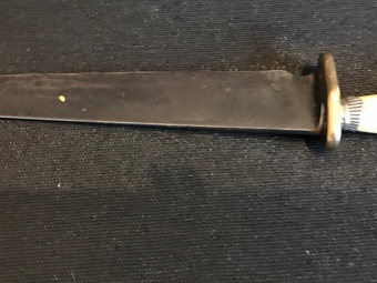 Antique Early 18th century Sailors fighting knife 