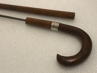 Antique Gentleman’s walking stick sword stick superb 
