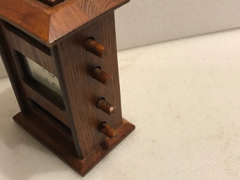 Antique Calendar oak cased desks tops item 