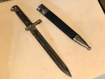 Antique Bayonet and sccabard 