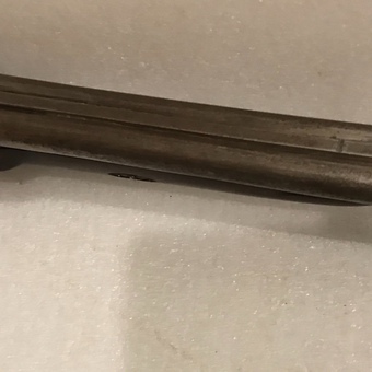 Antique Percussion sporting side by side smooth bore rifle