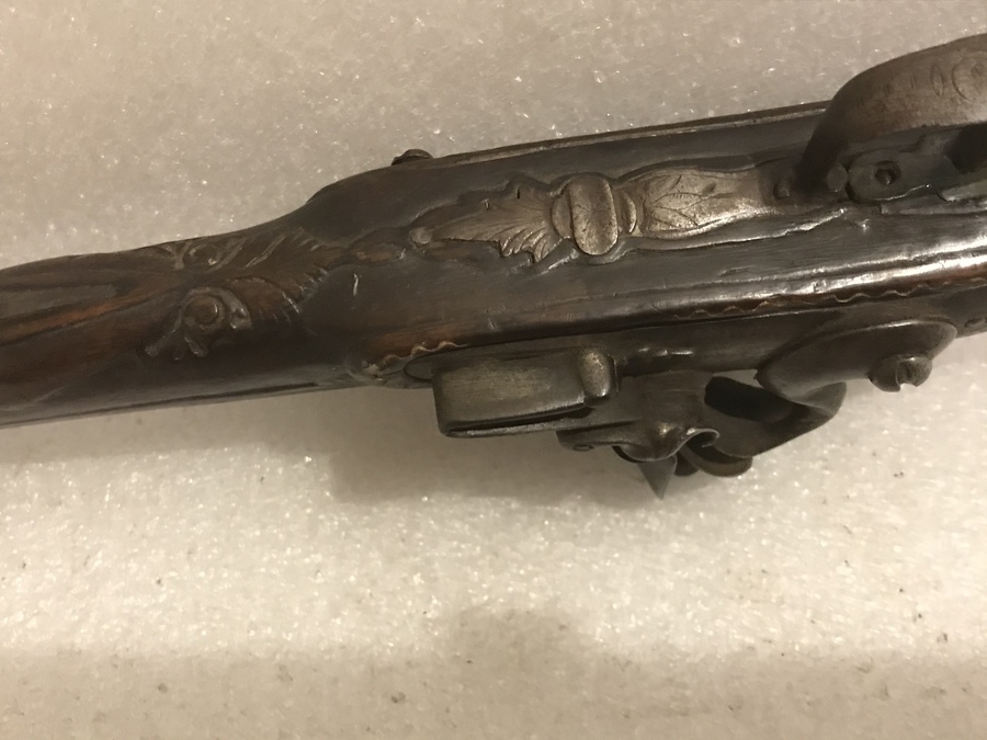 Antique Flintlock pistol European
