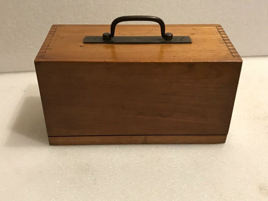 Antique Barograph mahogany cased top French maker