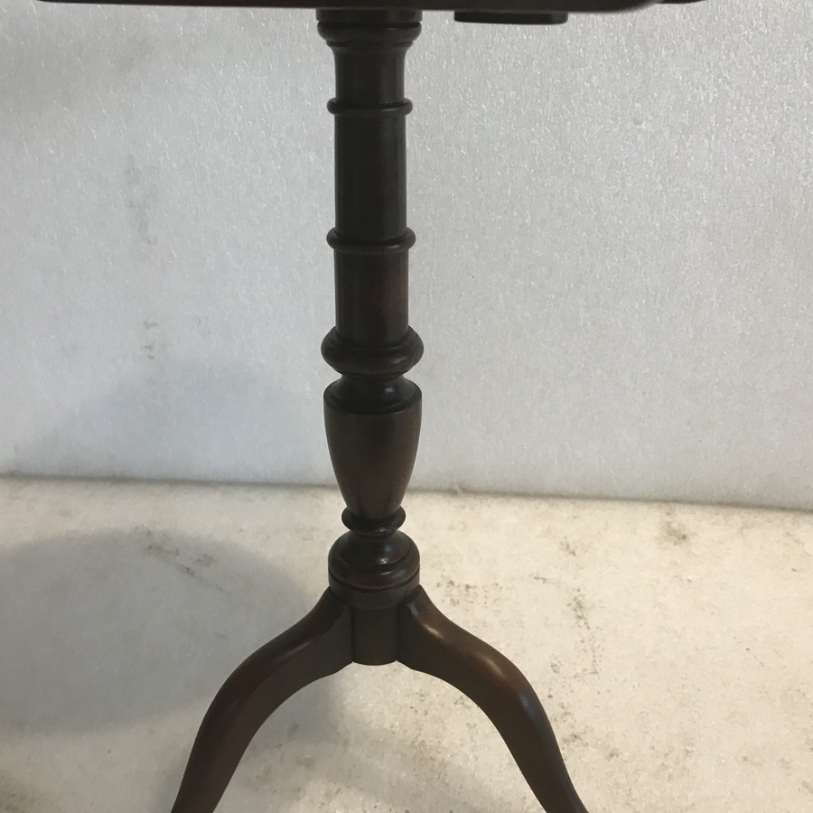 Antique Miniature Georgian tilt top table in the best of mahoganies 