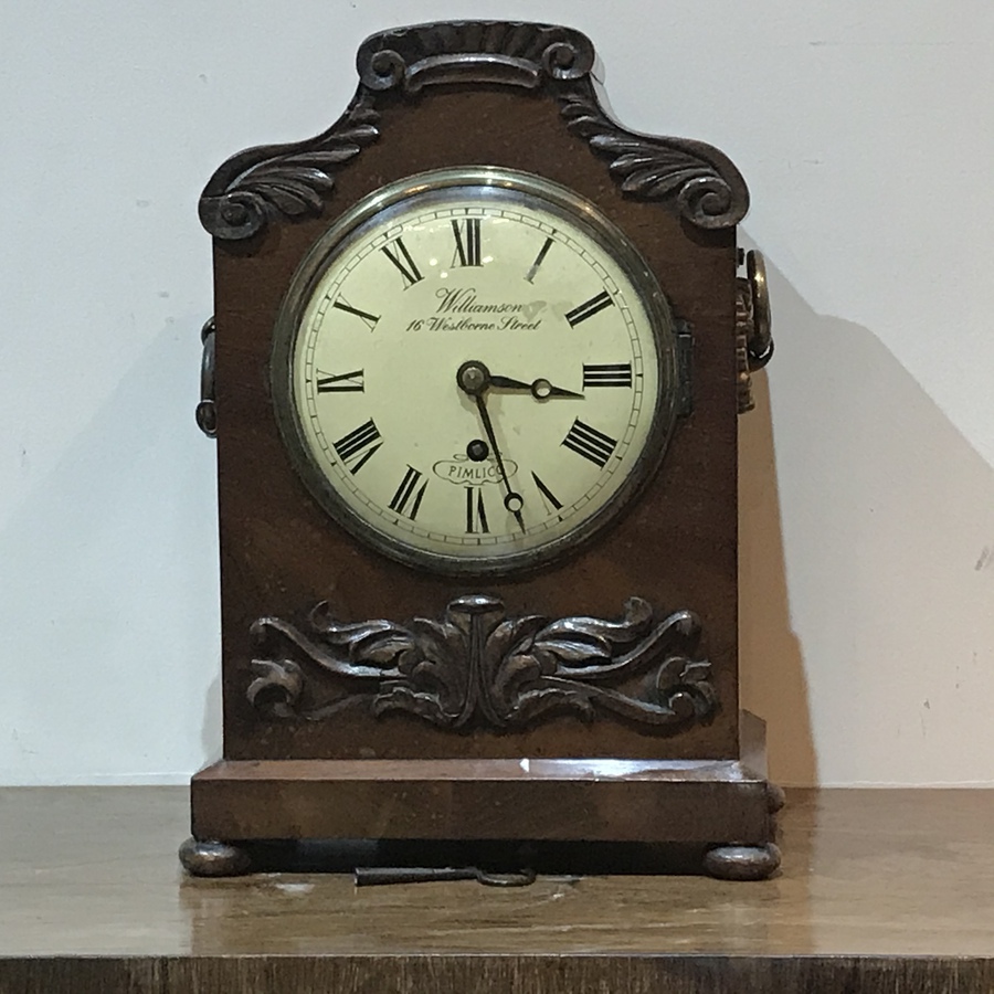 Bracket Clock mahogany circa 1820