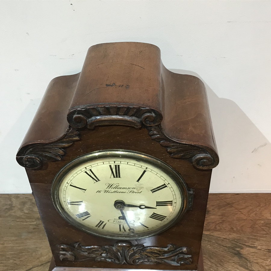 Antique Bracket Clock mahogany circa 1820