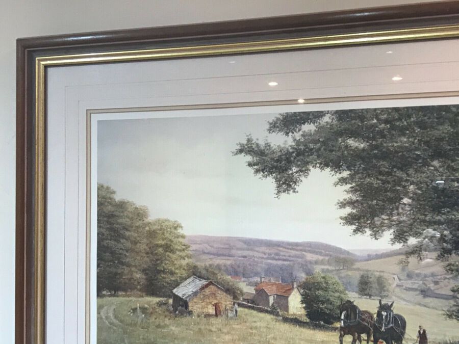 Antique William R. Makinson limited edition top meadow number 433/500