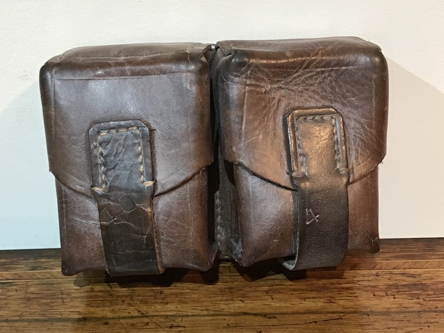 German Soldiers magazine’s leather pouches