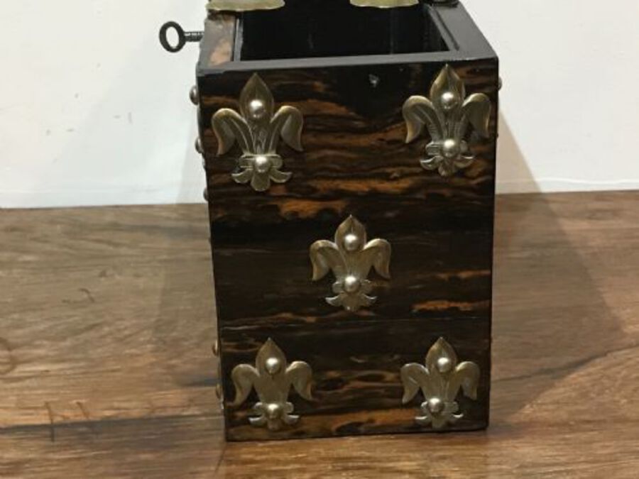 Antique Coromandel Diary keep safe box