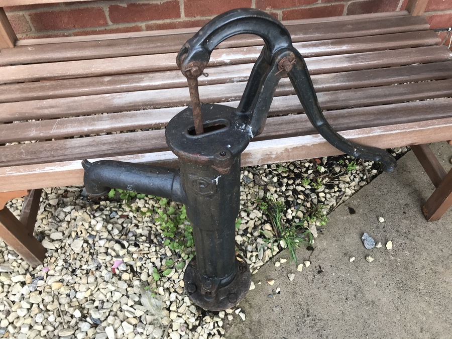 Antique Water pump Victorian large & heavy