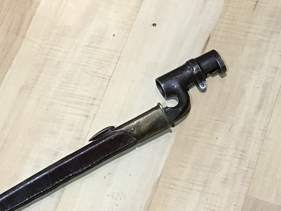 Antique Bayonet & scabbard rare 