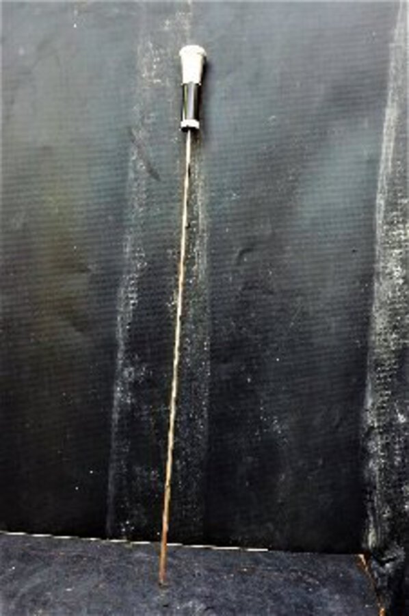 Antique Gentleman's sword stick with silver handle