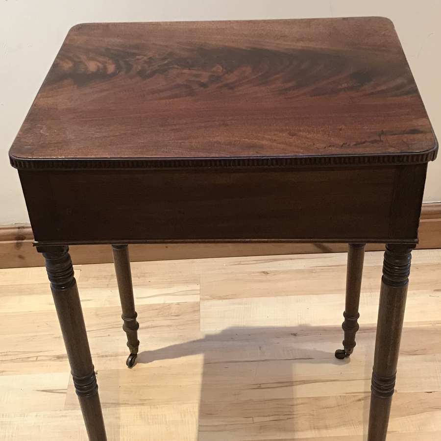 Antique Lady’s Georgian  Cuban mahogany writing table