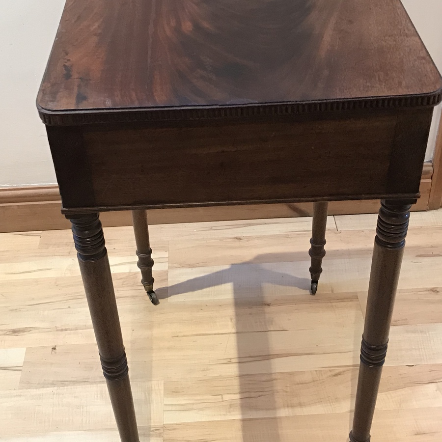 Antique Lady’s Georgian  Cuban mahogany writing table
