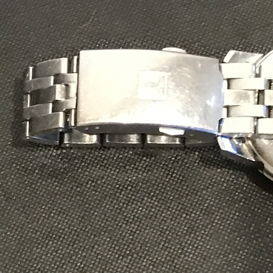 Antique Tissot Stainless steel bracelet man’s wristwatch 