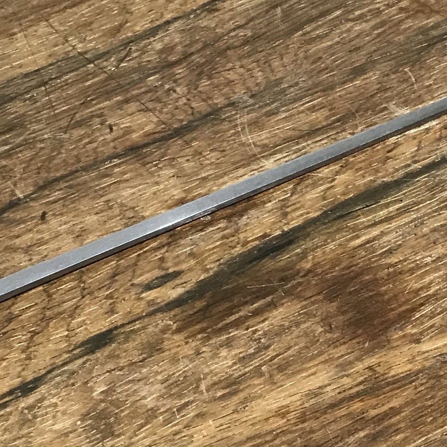 Antique Gentleman’s walking stick sword stick with silver mounts hallmarked London 1908