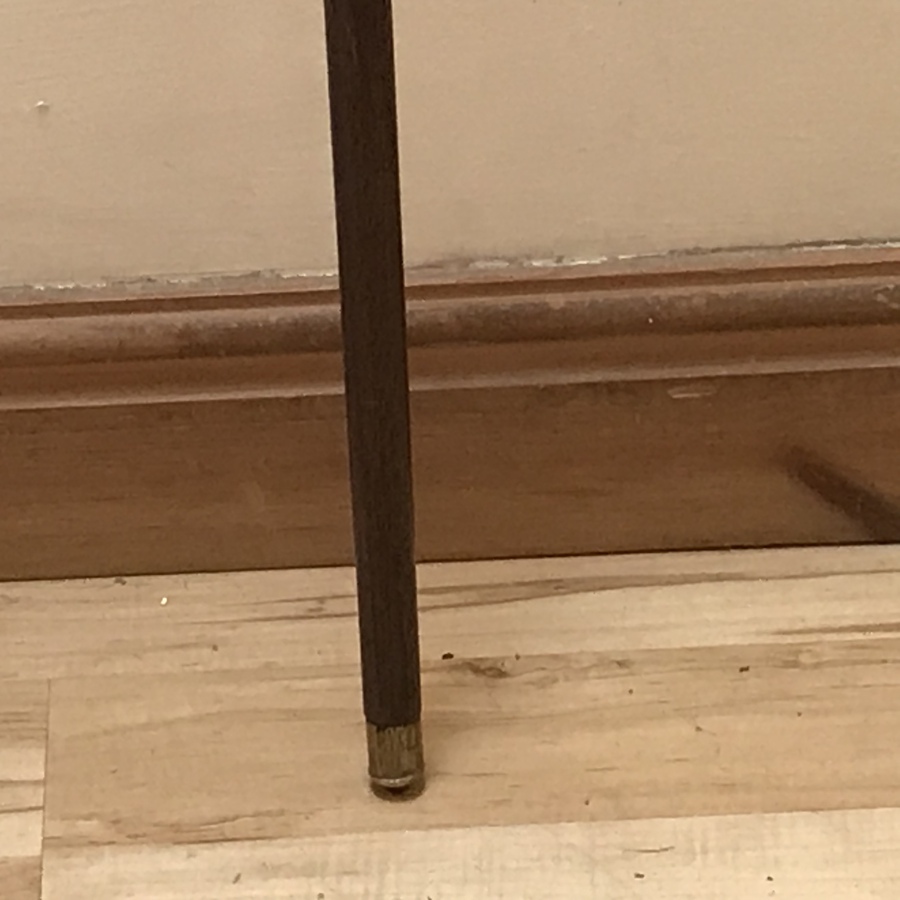 Antique Horned handled Gentleman’s walking stick sword stick 