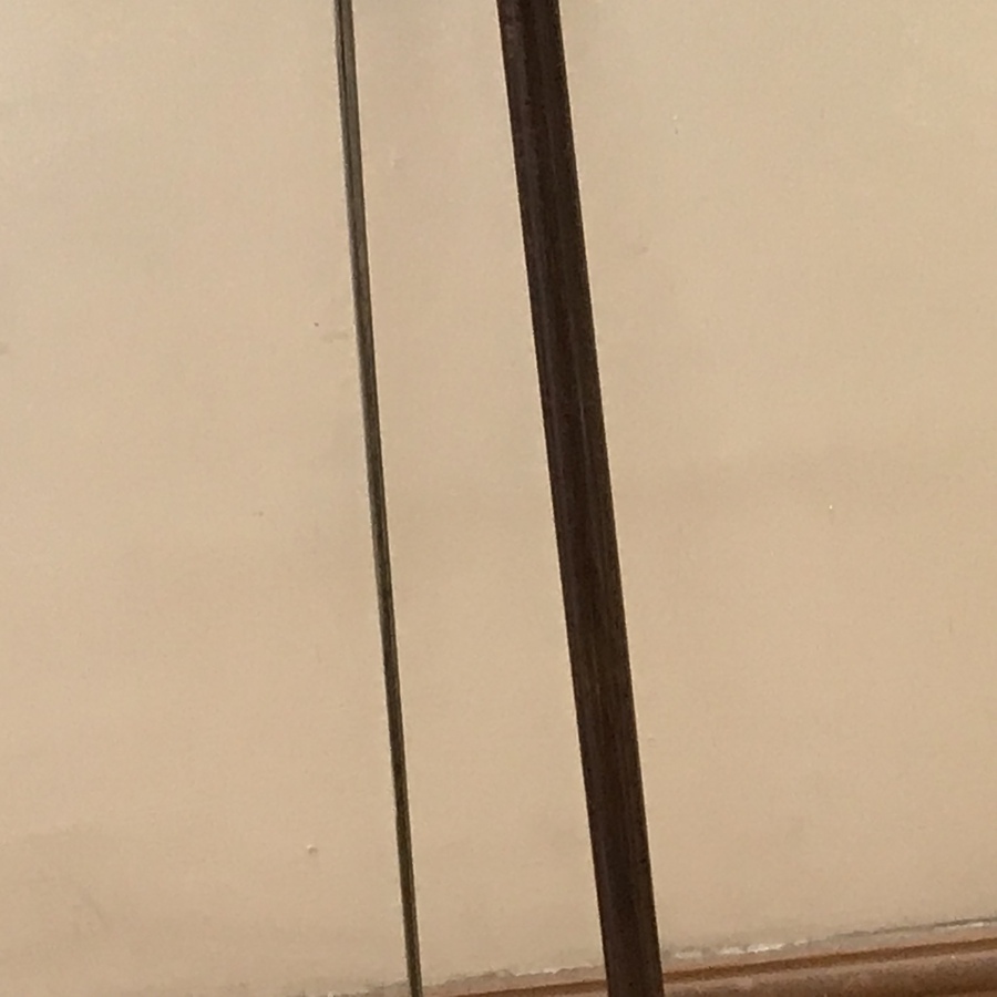 Antique Horned handled Gentleman’s walking stick sword stick 