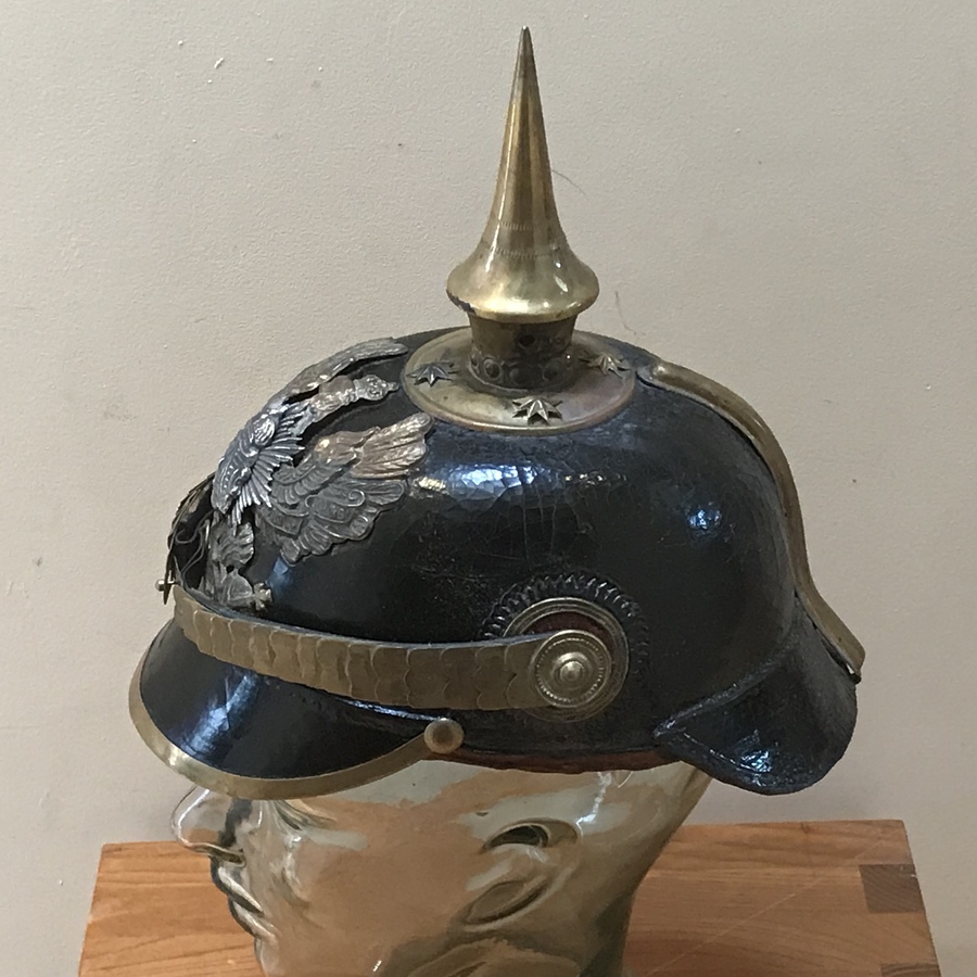 Antique German military officers helmet