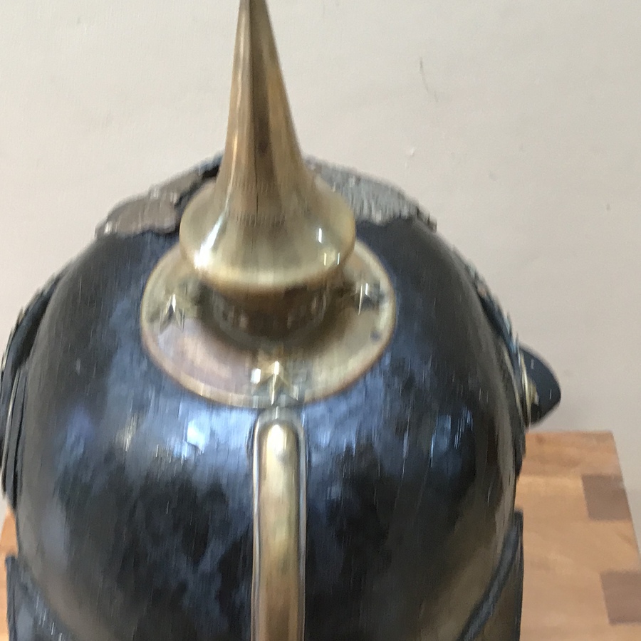 Antique German military officers helmet
