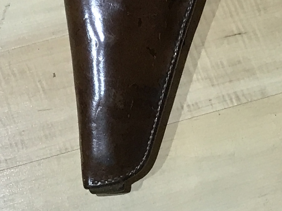 Antique 2WW  Leather holster American ?