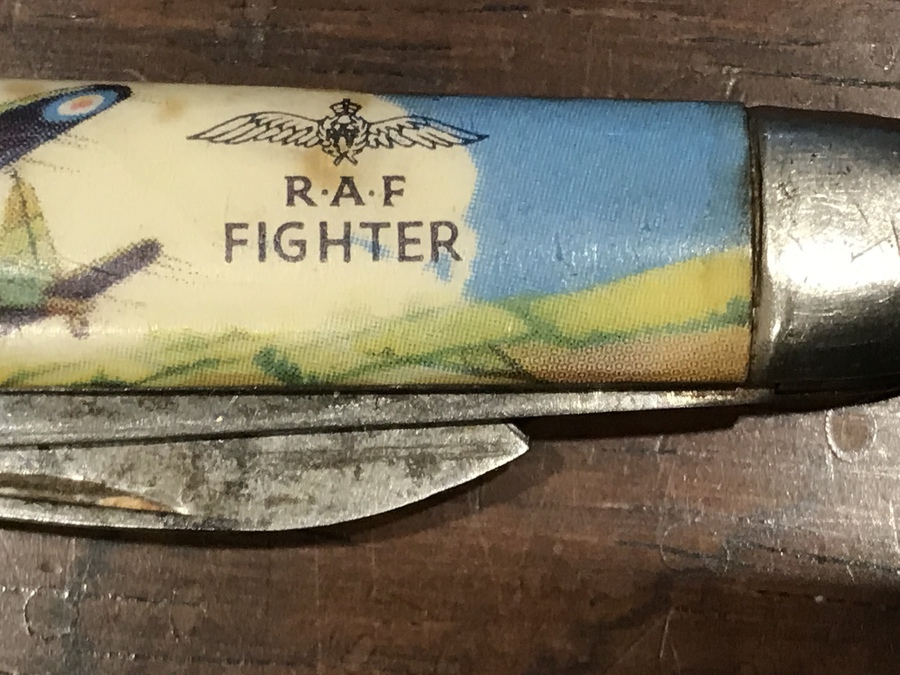 Antique RAF THEME POCKET PEN KNIFE