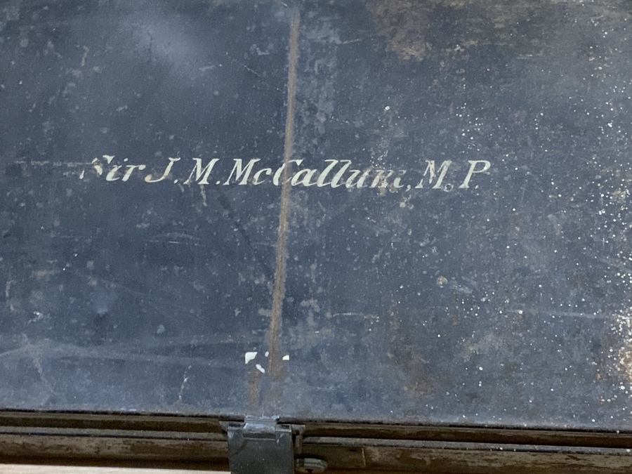 Antique Sir John M Mcallum  MP Court Dress attire And case
