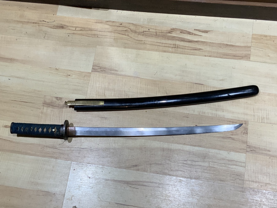 Antique Samurai sword 18th century short sword