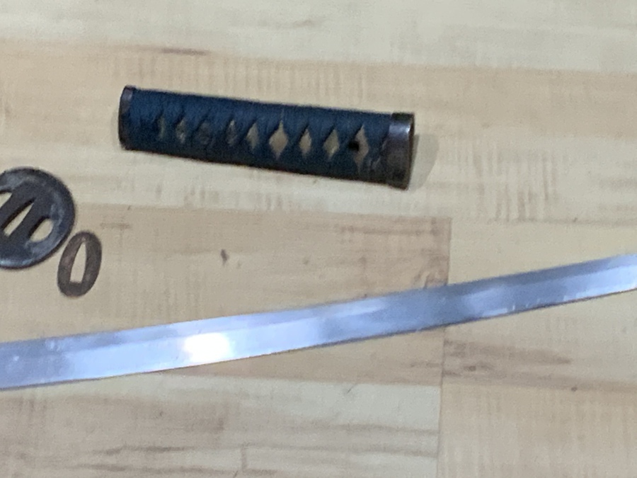Antique Samurai sword 18th century short sword