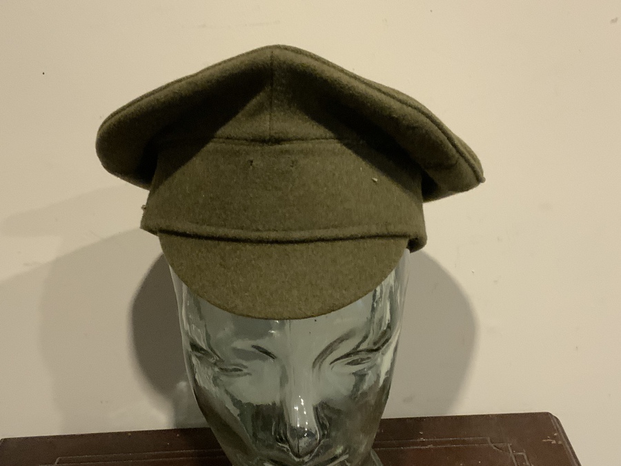 1WW British Army Soldiers peaked Cap