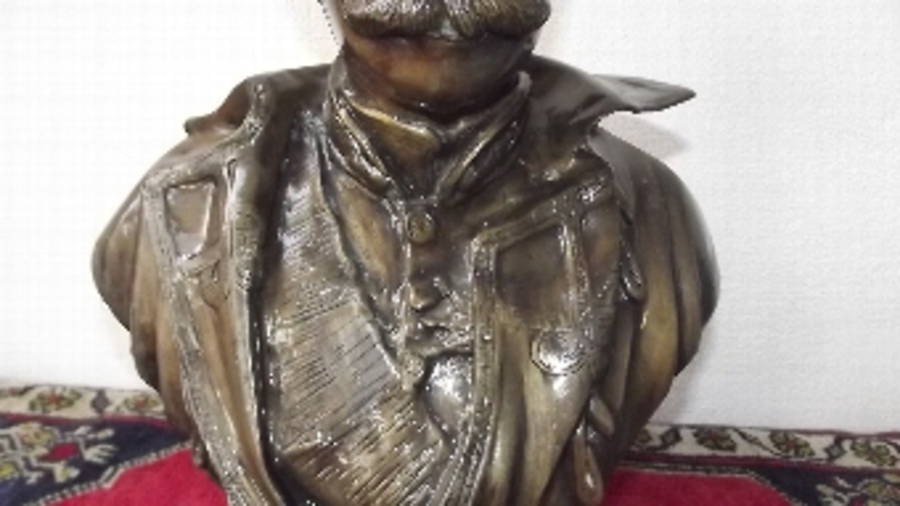 Antique Bronze of 1ww French General Petain
