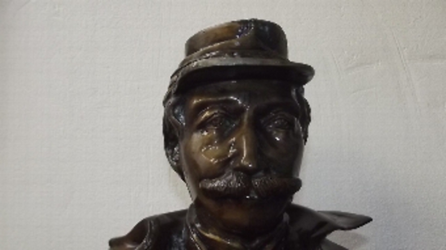 Antique Bronze of 1ww French General Petain