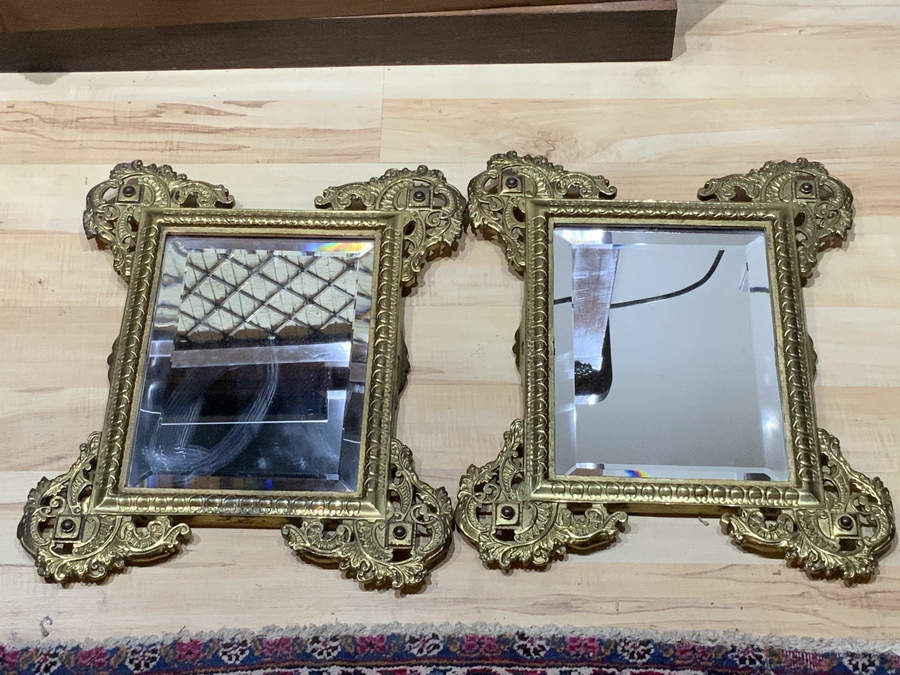 Pair of Gilt Framed mirrors