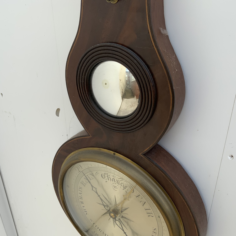 Antique T Glase Bridgnorth Georgian Barometer