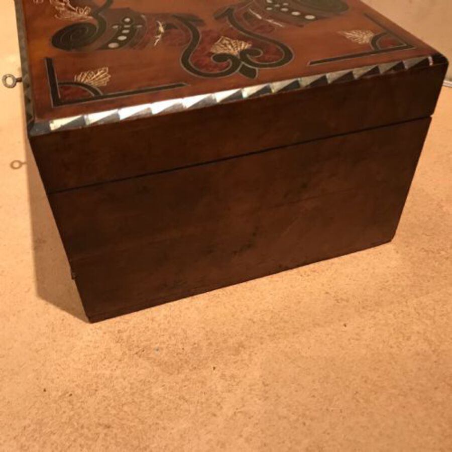 Antique Rare Scottish writing and jewels box