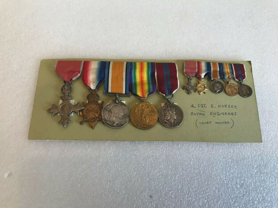 Antique Group of British Soldier's Medals 1ww | ANTIQUES.CO.UK
