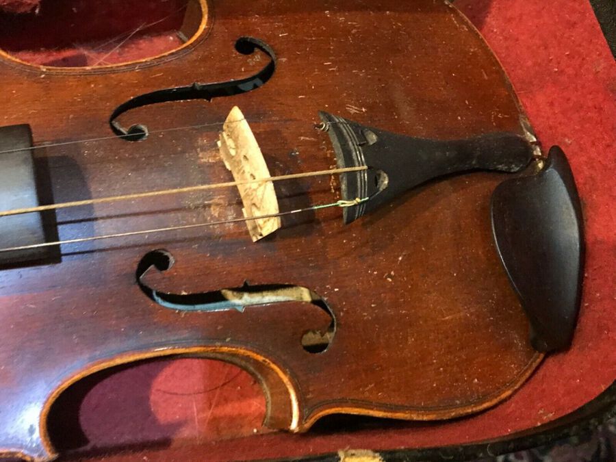 Antique The Mindstone G Murdoch & Co London cased violin