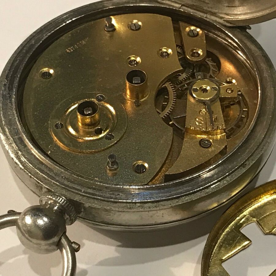 Antique early 20th century key wind Swiss made pocket Watch.