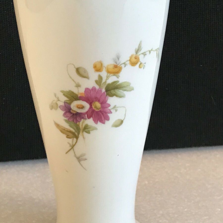 Antique Royal Worcester hand painted China vase