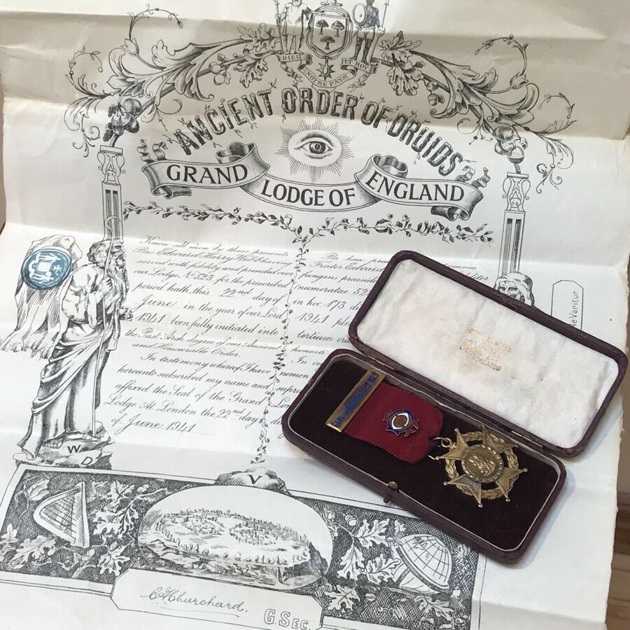 Antique Earl of Warwick Lodge 523 of Ancient Druids