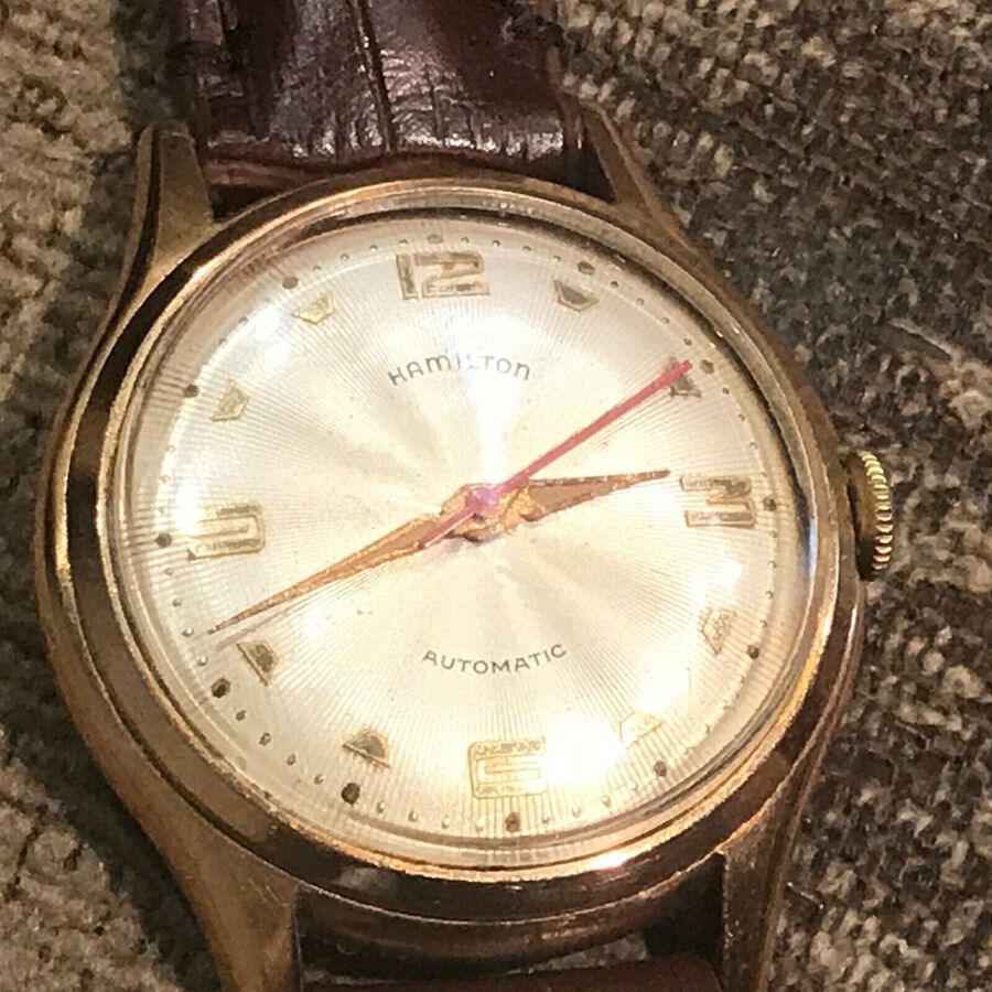 Hamilton man’s automatic wristwatch.