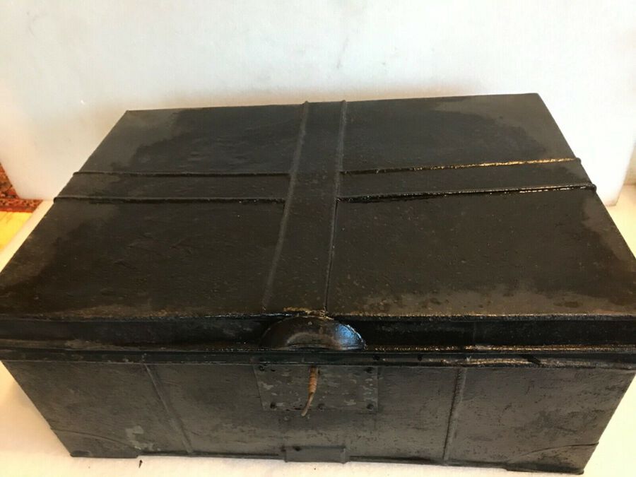 Antique Victorian Strong box