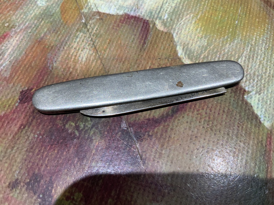 Solid Silver Fruit knife